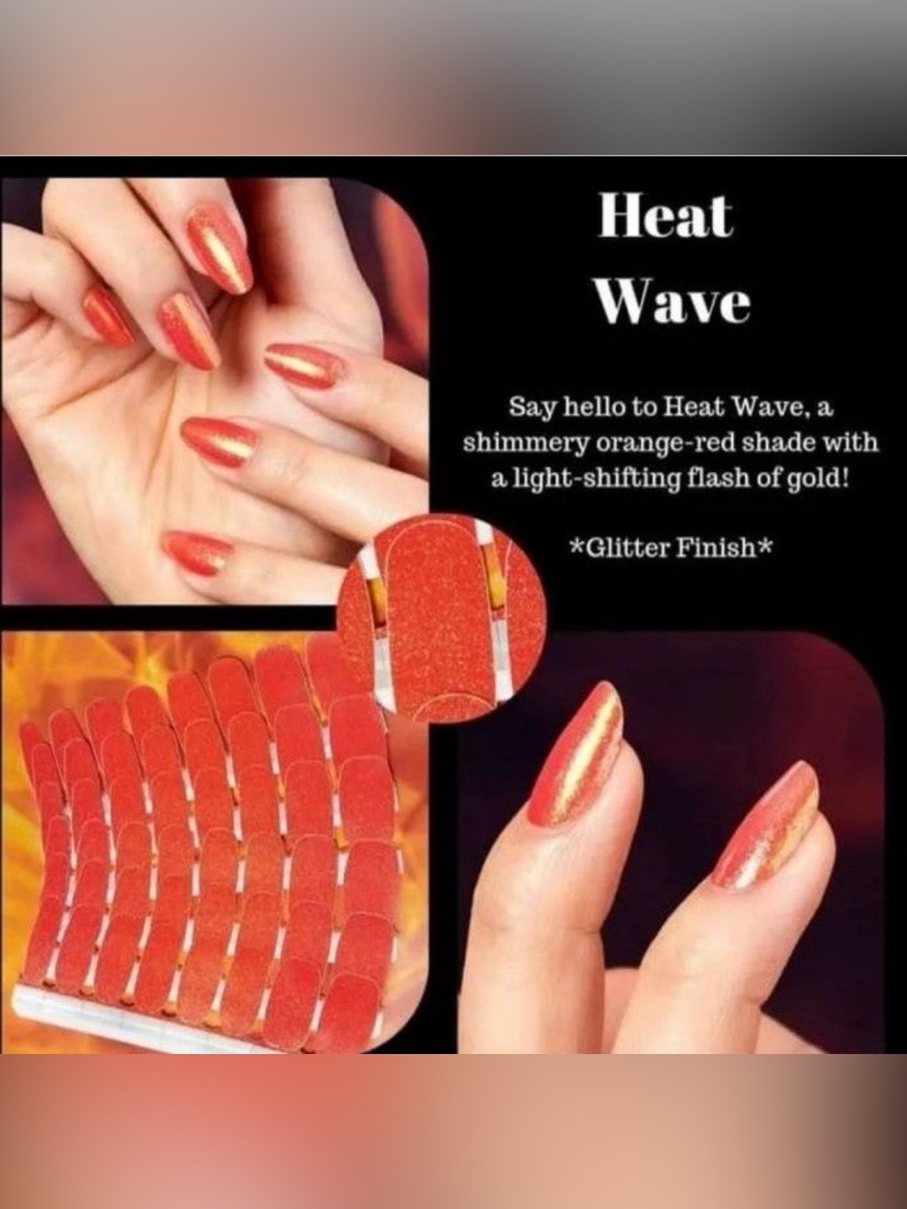 Heat Wave, NIP (1) Set Color Street Nail Polish Strips